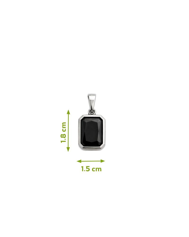 Black Stone Pendant