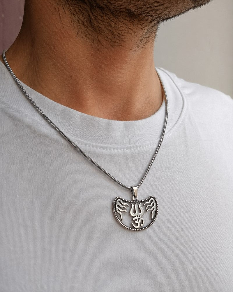 Trishul Om Pendant