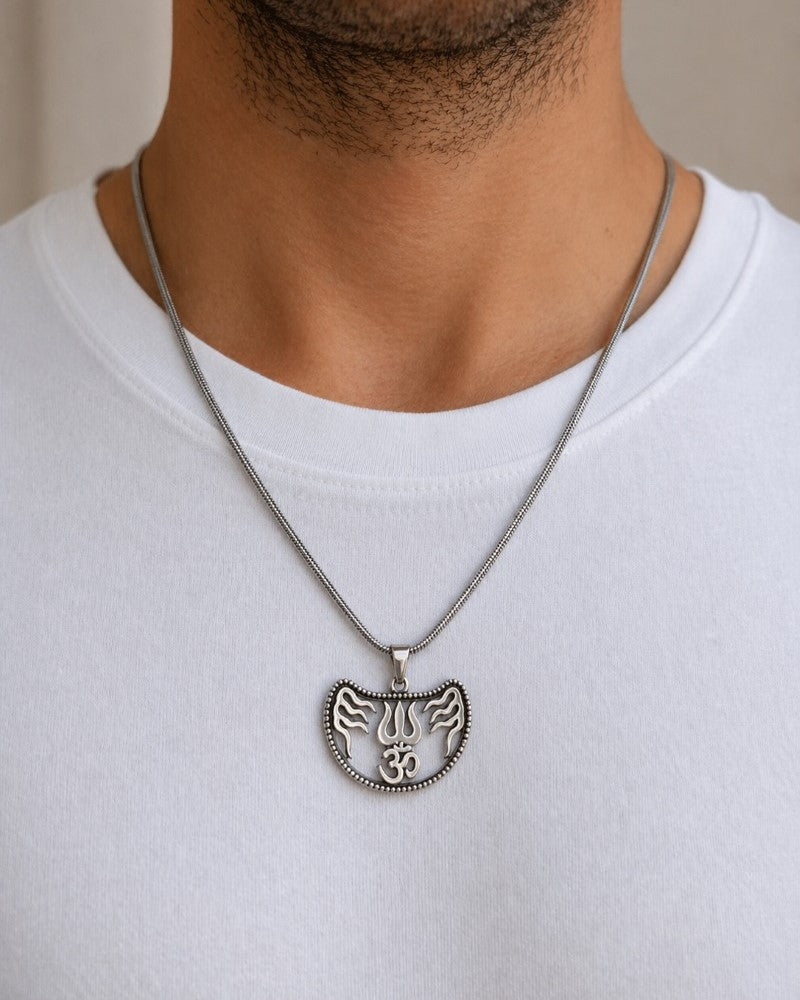Trishul Om Pendant