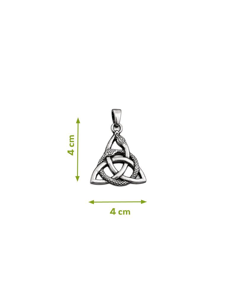Triquetra Serpentine Pendant