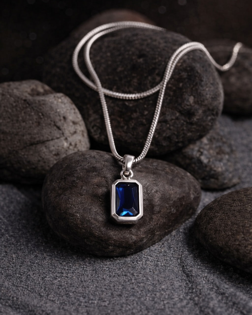 Blue Stone Pendant