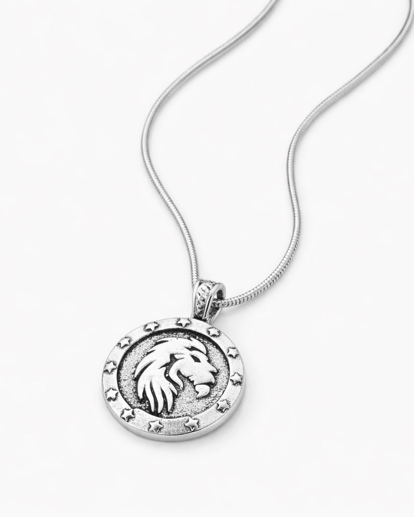 Lion Medallion Pendant