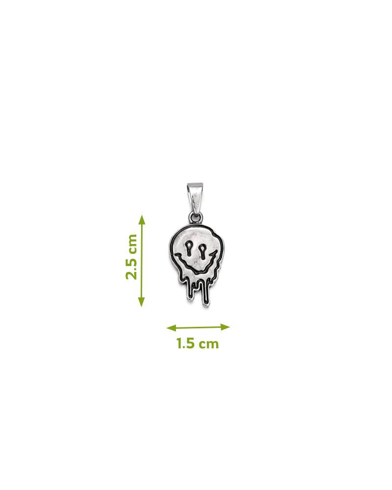 Melting Smiley Pendant