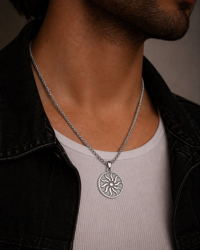Sun Medallion Pendant