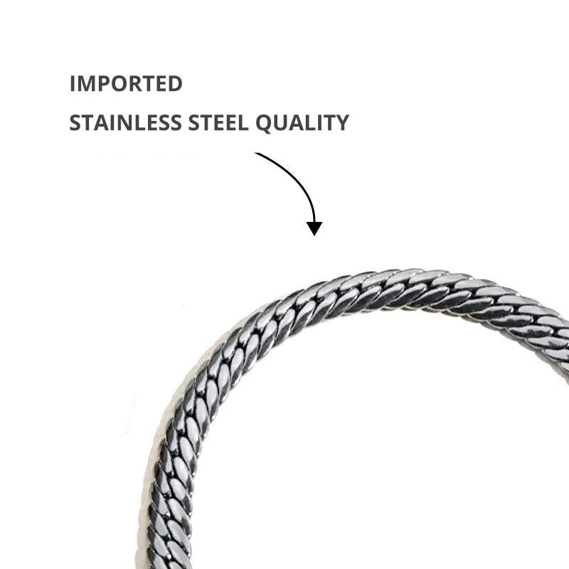 Silver Curb Bracelet