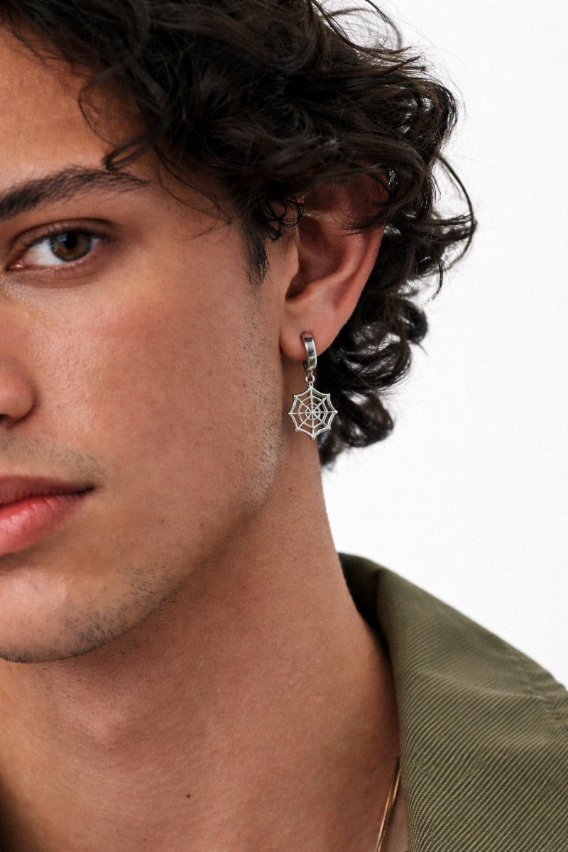 Spider Web Earring