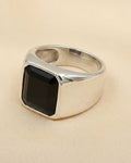 Black Stone Ring