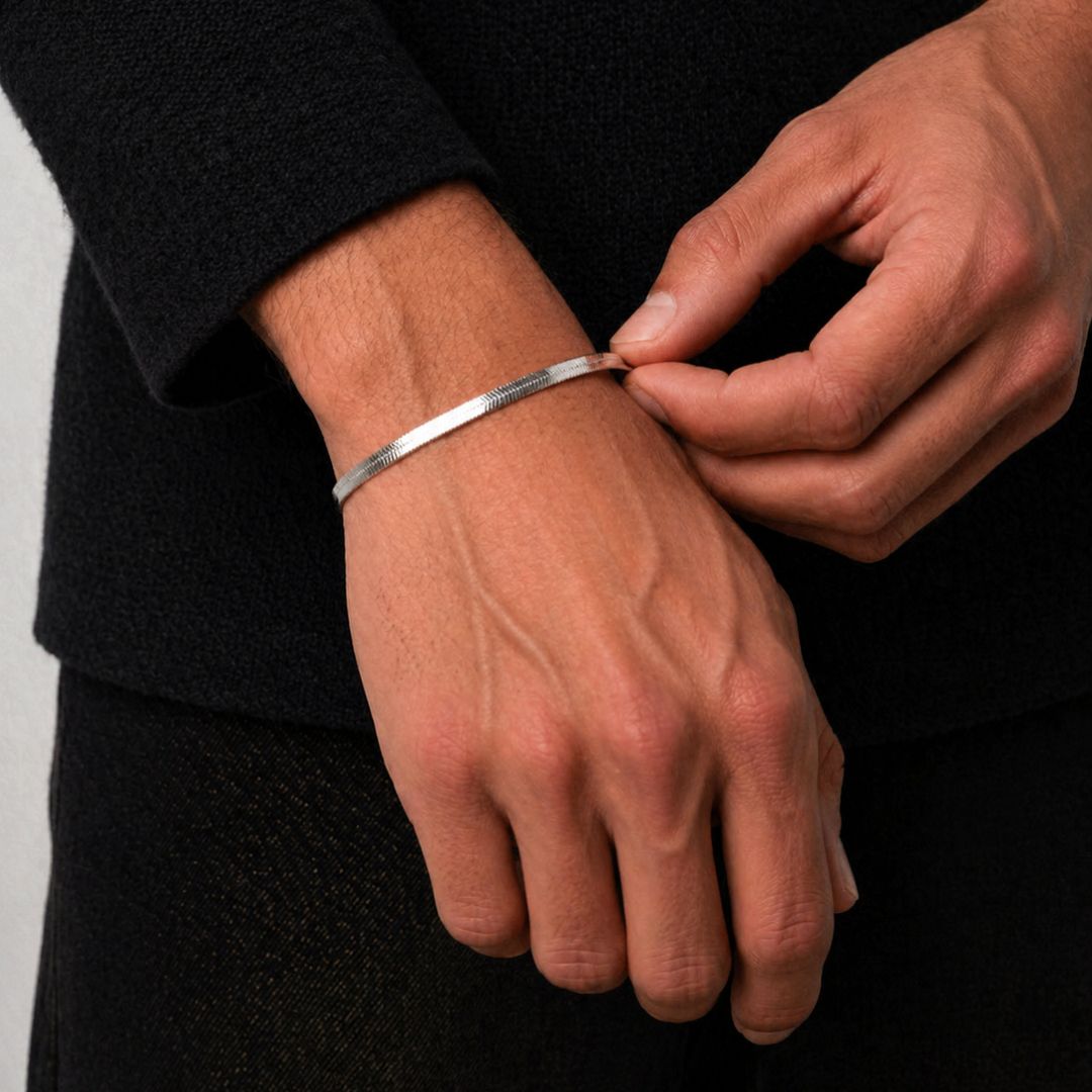 Silver Sleek Bracelet